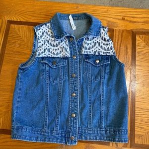 Vintage jean vest